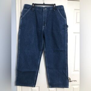 Carhartt original dungaree fit size‎ 42 X 30 medium wash big & tall casual